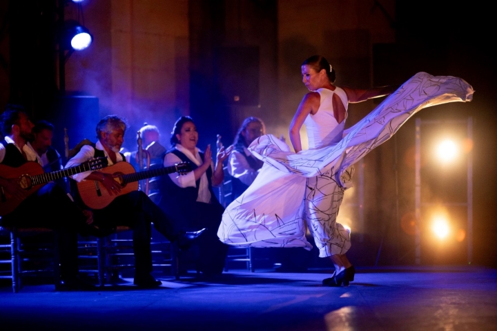La bailarina Sara Baras. Foto: Fundación Fernando Núñez.