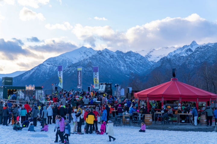 Zona Remascaró en la estación de Cerler