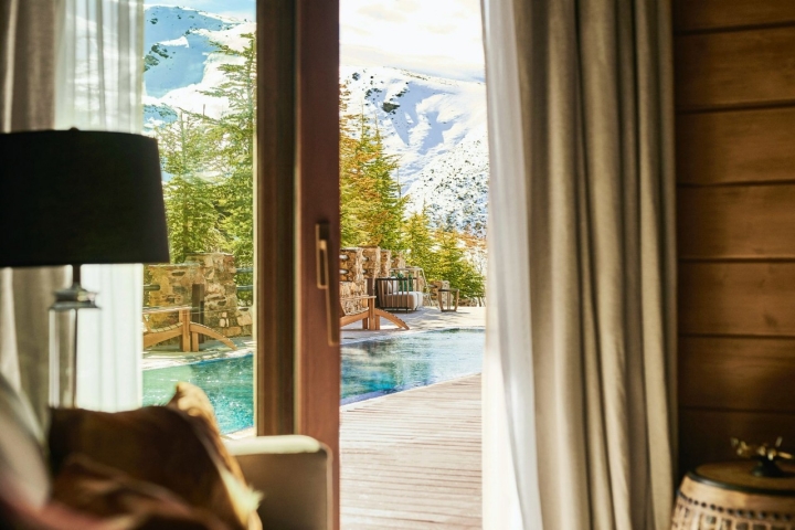 Habitación del hotel El Lodge de Sierra Nevada