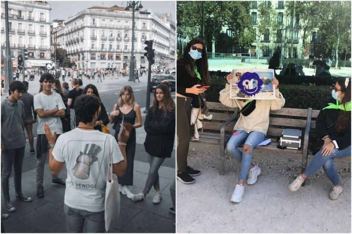 Una alternativa pandémica a los 'escape rooms'. Foto: Escape the City y Monkey Donkey.