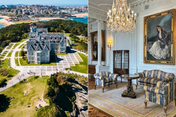 El Palacio de la Magdalena es hoy sede de la Universidad Internacional Menéndez Pelayo. Foto: Palacio de la Magdalena.