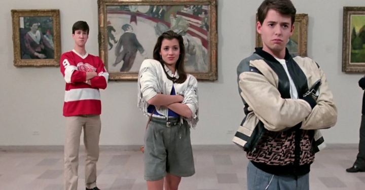 Matthew Broderick protagoniza esta película de los años 80. Foto: Netflix.
