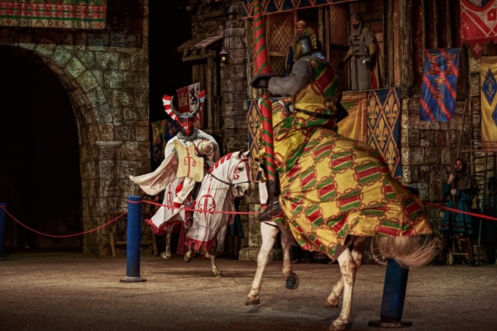 El torneo a caballo. Foto: Puy du Fou