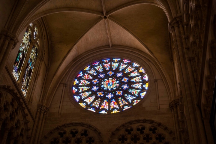 Rosetón Catedral de Burgos