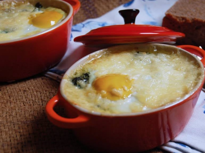 Espinacas gratinadas de 'La Bioteca'. Foto: La Bioteca.