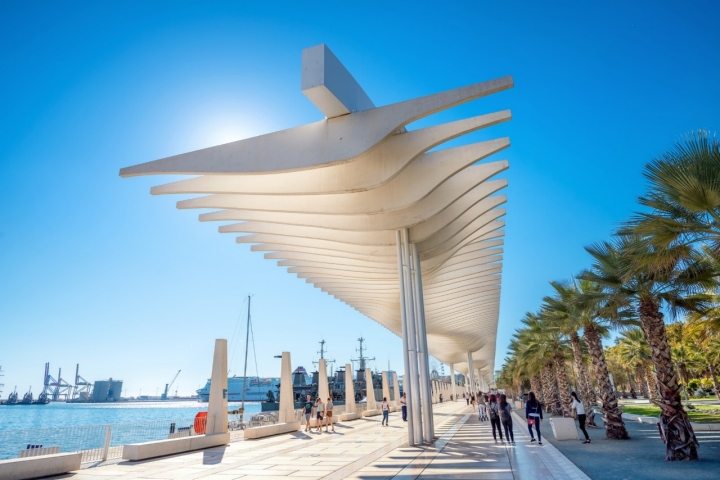 El Palmeral de las Sorpresas de Málaga.