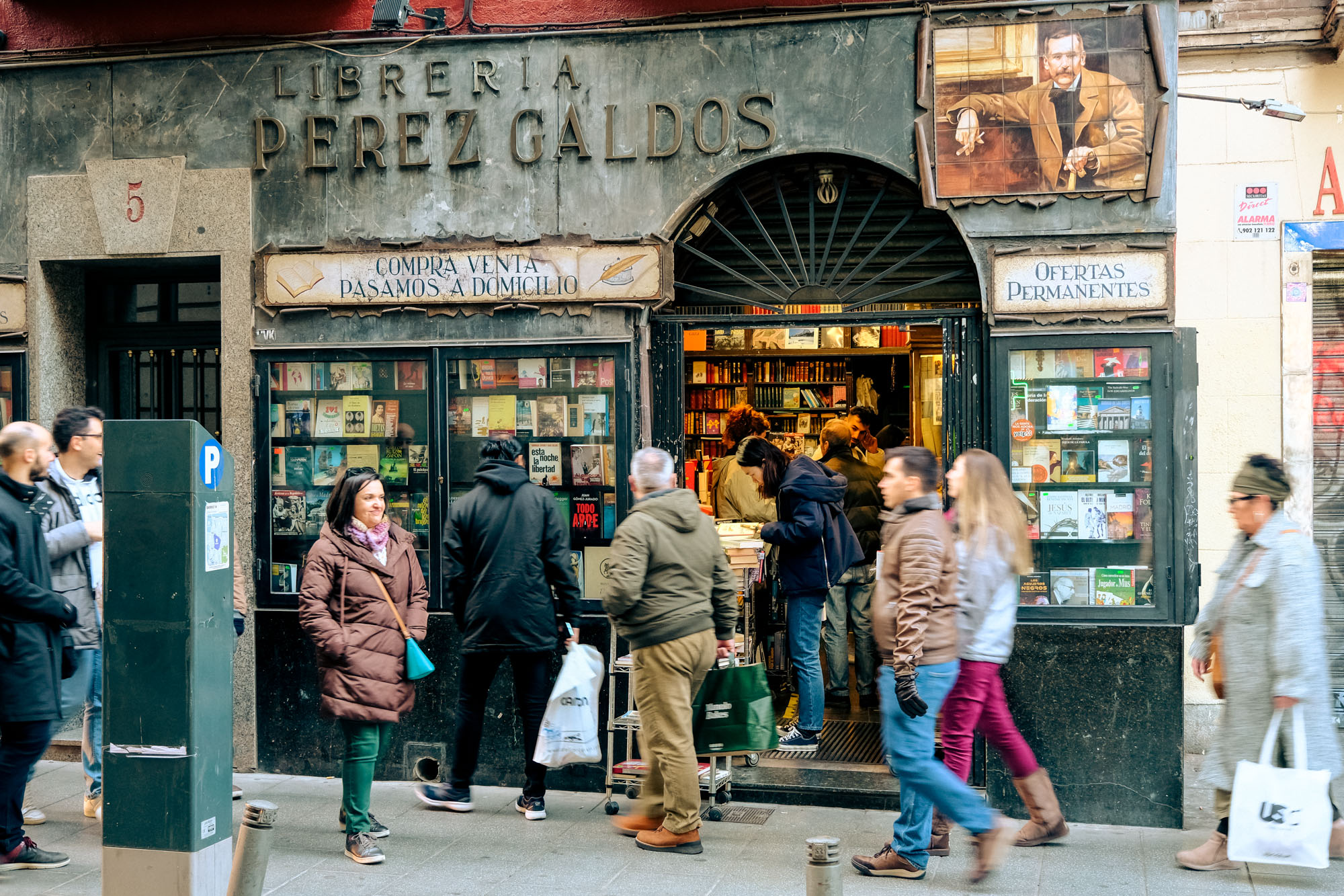 La librería fue fundada por descendientes del escritor.