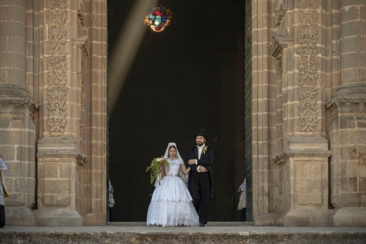 La Catedral de Jerez aparece imponente en varias escenas de la serie.