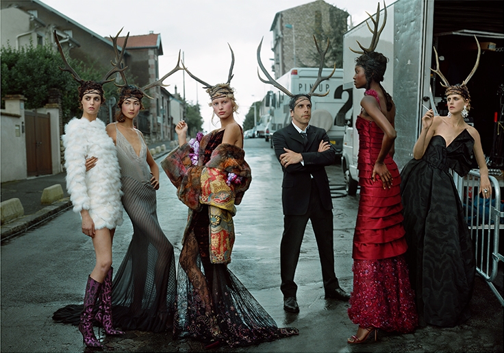 Foto de Annie Leibovitz presente en la exposición de The MOP Foundation de A Coruña.