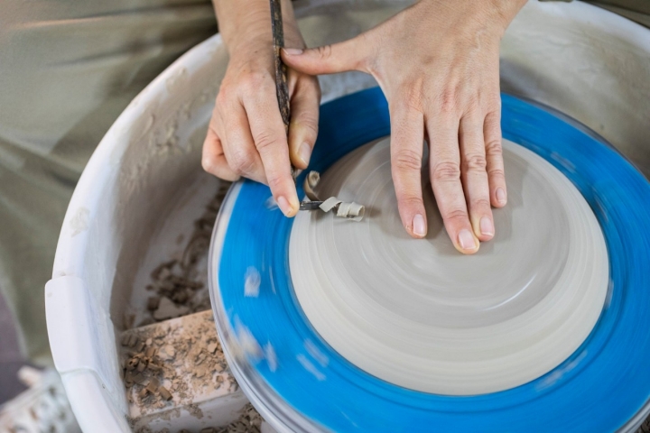 Observar y, sobre todo, trabajar el torno puede ser una experiencia relajante.