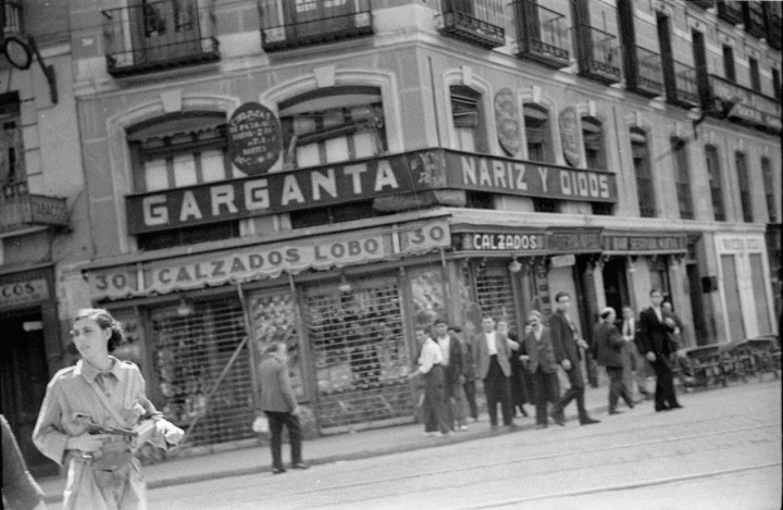 La alpargatería LOBO en el año 36. Foto: ©Archivo estatal. Ministerio de Cultura.