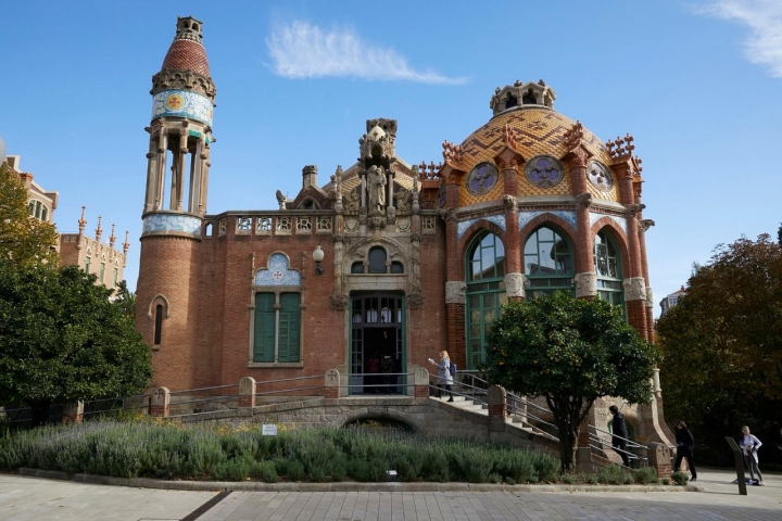 Cada pabellón estaba dedicado a una especialidad.