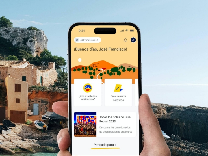 La app de Guía Repsol es tu mejor aliada para tus escapadas y viajes.