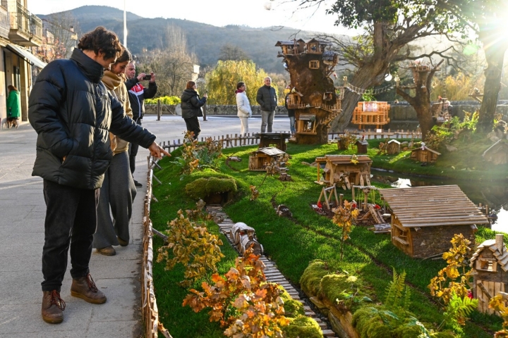 Maquetas de madera en Allariz.