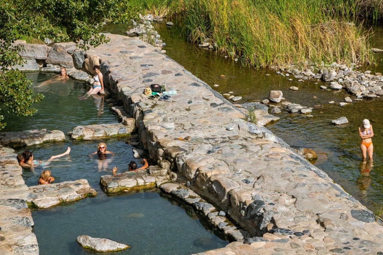 Pozas termales en Arnedillo (La Rioja).