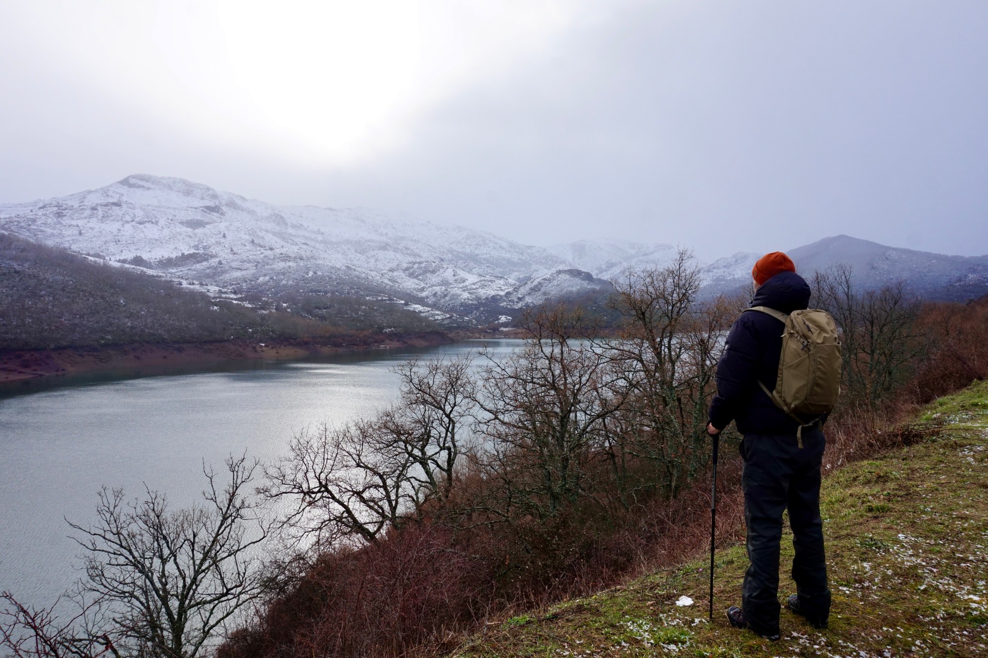 Uno de los miradores de la carretera que cruza el Parque Natural