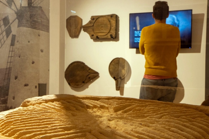 Quesera de piedra previa a la conquista europea.