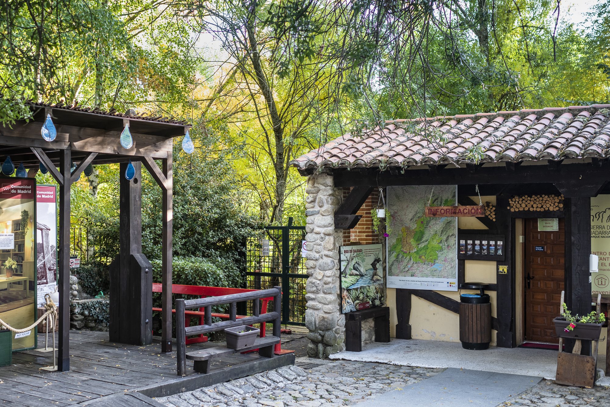 Bosque Finlandés Rascafría centro de interpretación