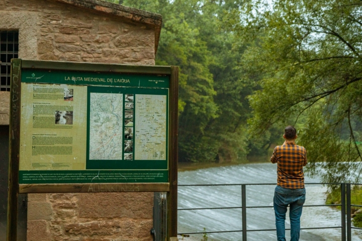 Camino Natural Sequia Manresa Represa de Balsareny o de los Manresanos