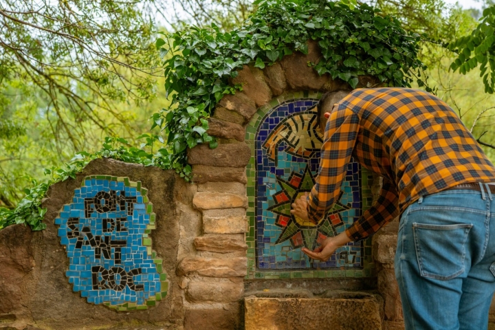 Camino Natural Sequia Manresa fuente