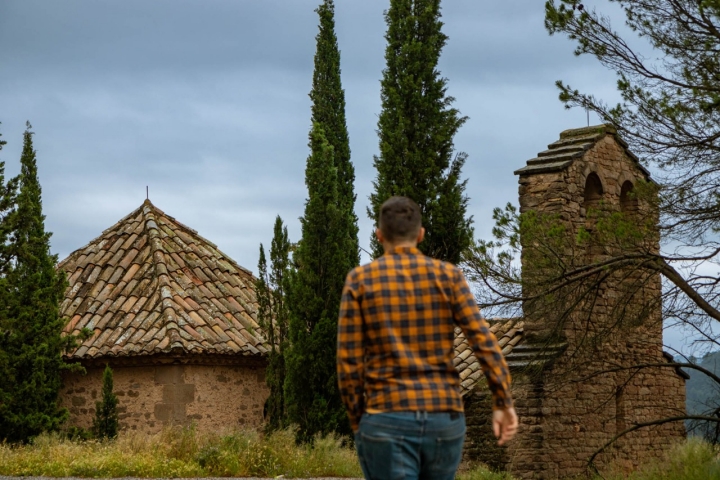 Camino Natural Sequia Manresa iglesia castillo