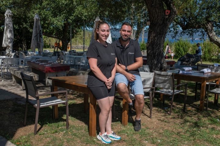 Camino de Santiago ría Muros Noia camping