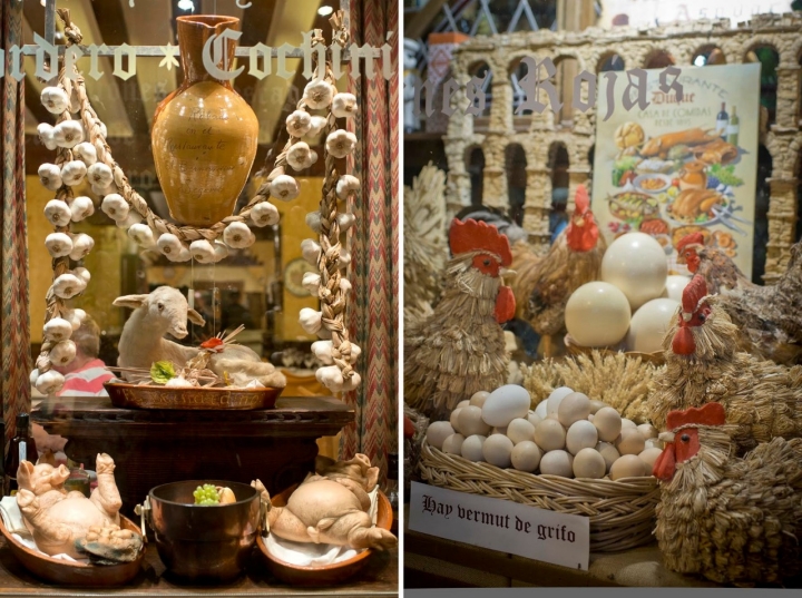 Los escaparates que reclaman y fascinan al turismo.