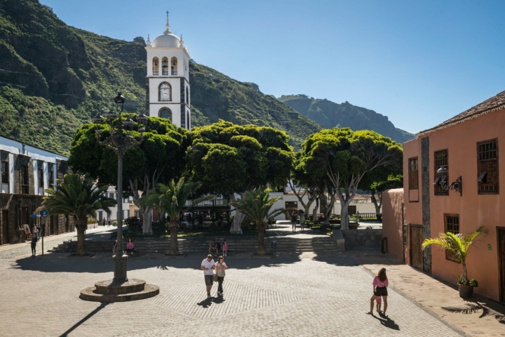 Plaza de la Libertad en Garachico (Tenerife).