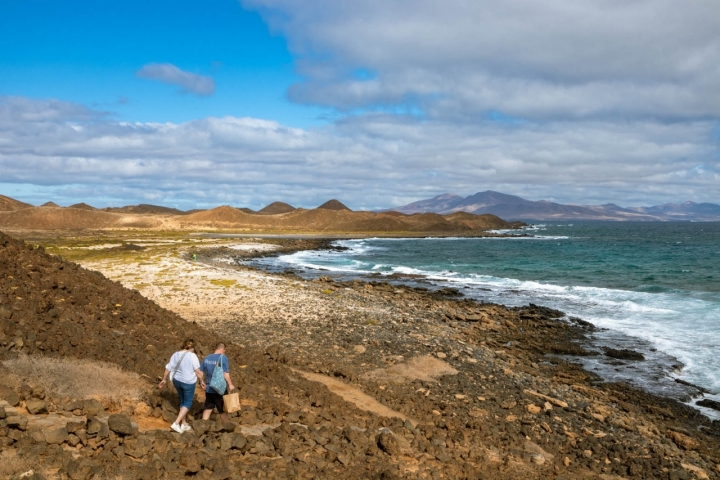 Las vistas desde el Puertito a Las Lagunitas.