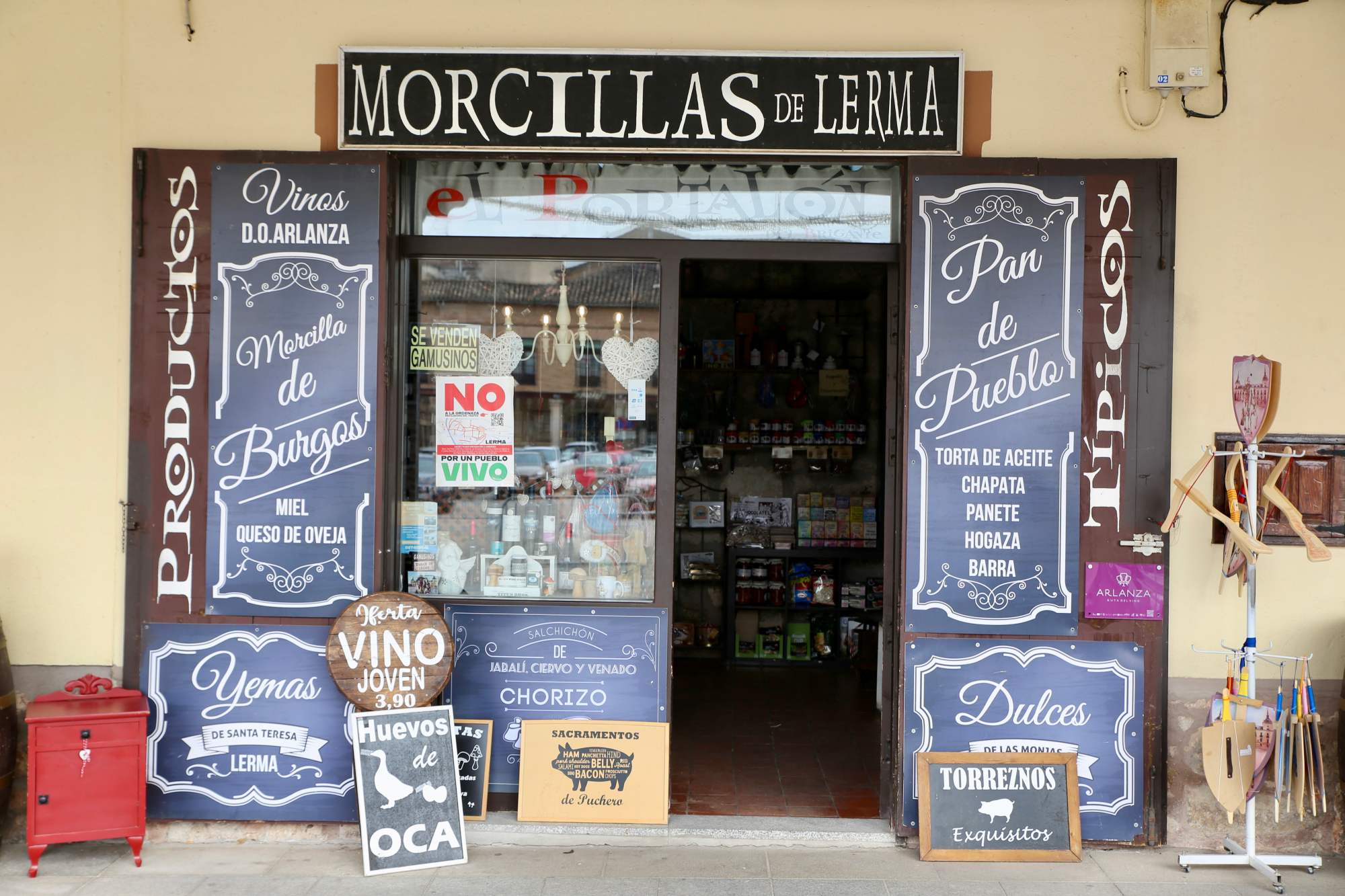 Tienda de embutidos en Lerma