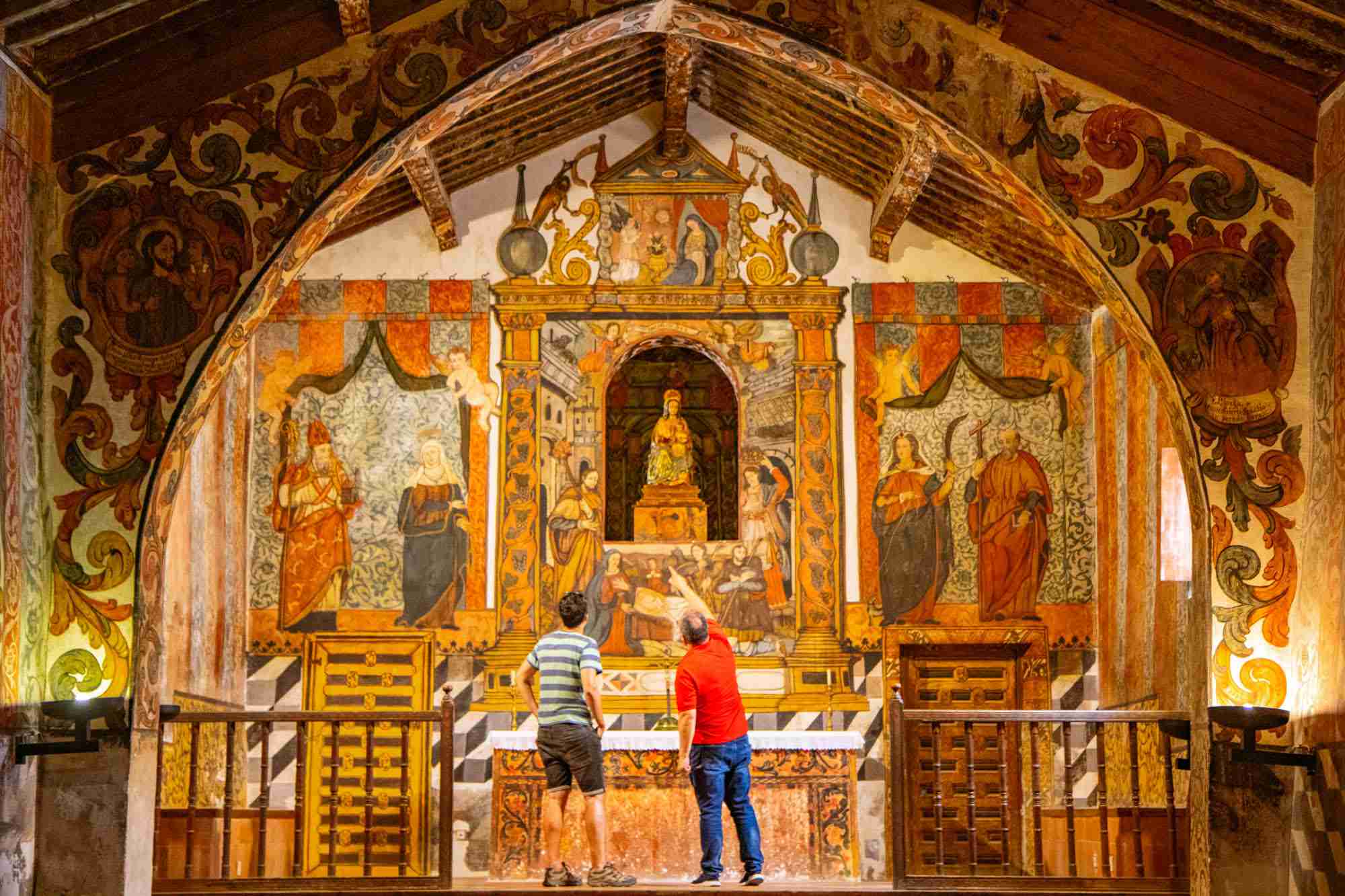 Altar Mayor de la ermita de Belén.