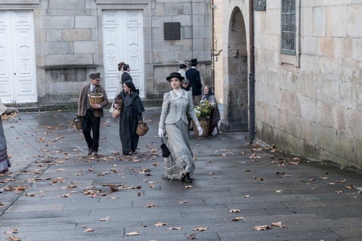 Martina Cariddi, como Catalina, en un momento de Las hijas de la criada.