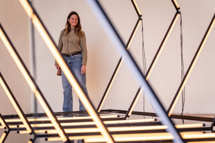 Una de las instalaciones de Cachito Valdés en el MAAC de Sevilla