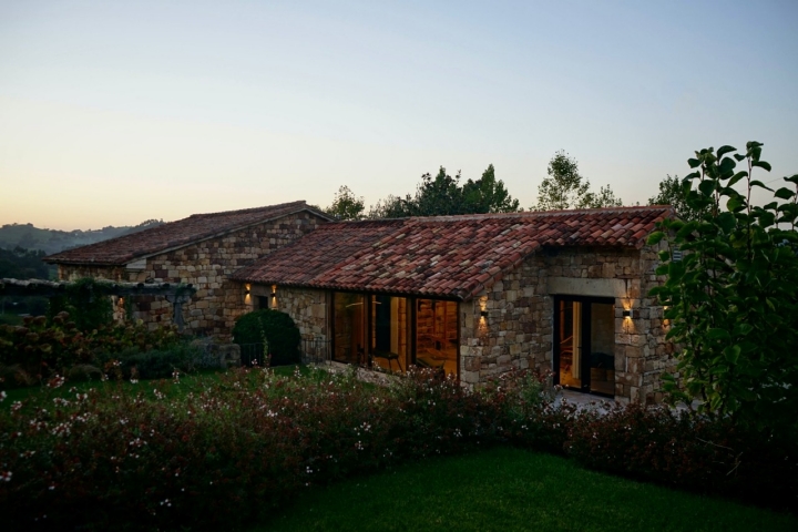 Casitas en el Parque Natural de las Dunas de Liencres