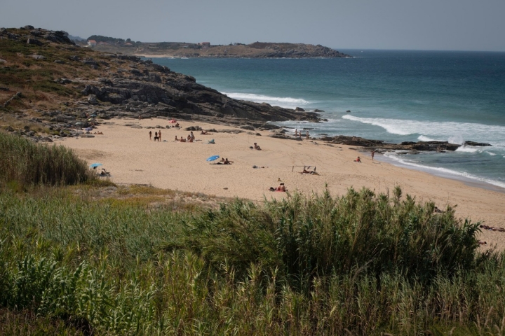 Playa del Castro de Baroña en Porto do Son