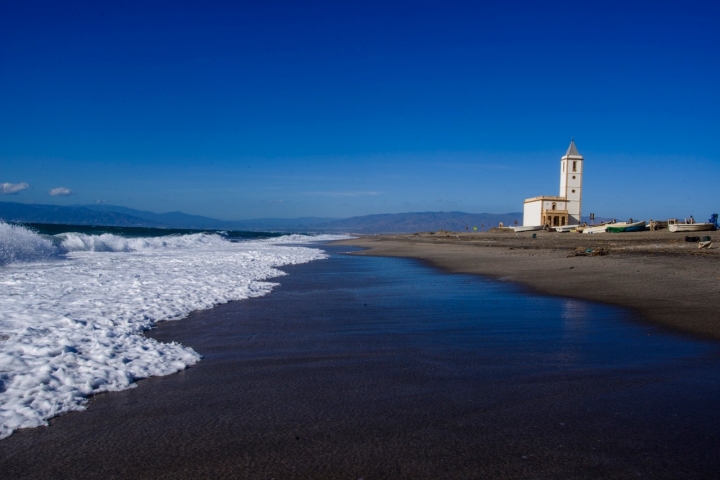 Playas de cine en Almería Las Salinas
