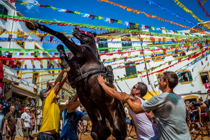 Las fiestas de El Jaleo en Es Mercadal. Foto: iStock