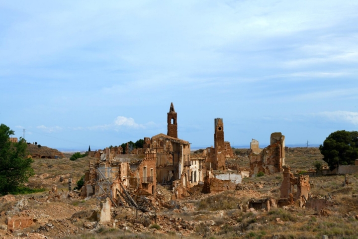 pueblo fantasmal de Belchite