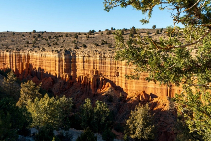 Panorámica de Barrachina, paisaje parecido al cañón del Colorado