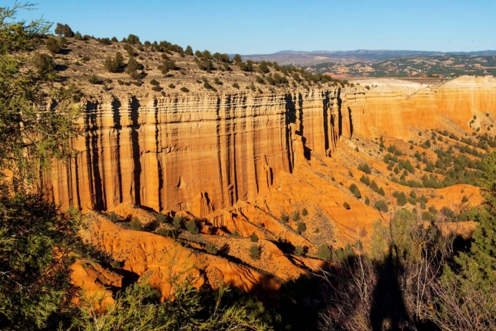 Paredes del escarpado paraje de Barrachina