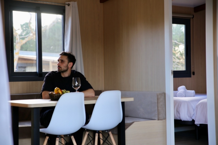 El camping está totalmente equipado.