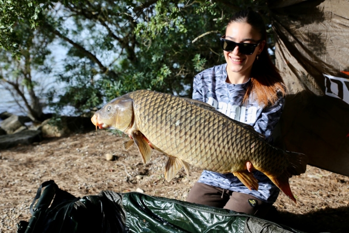 En el embalse se capturan capturar especies como carpas, alburnos, lucioperca, black-bass o siluro, entre otros.