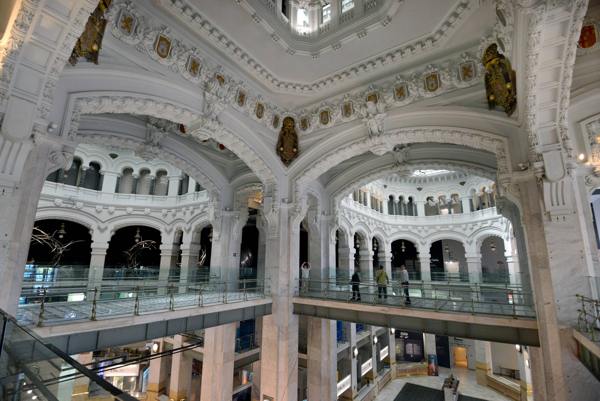 Ruta arquitecto Antonio Palacios interior Correos