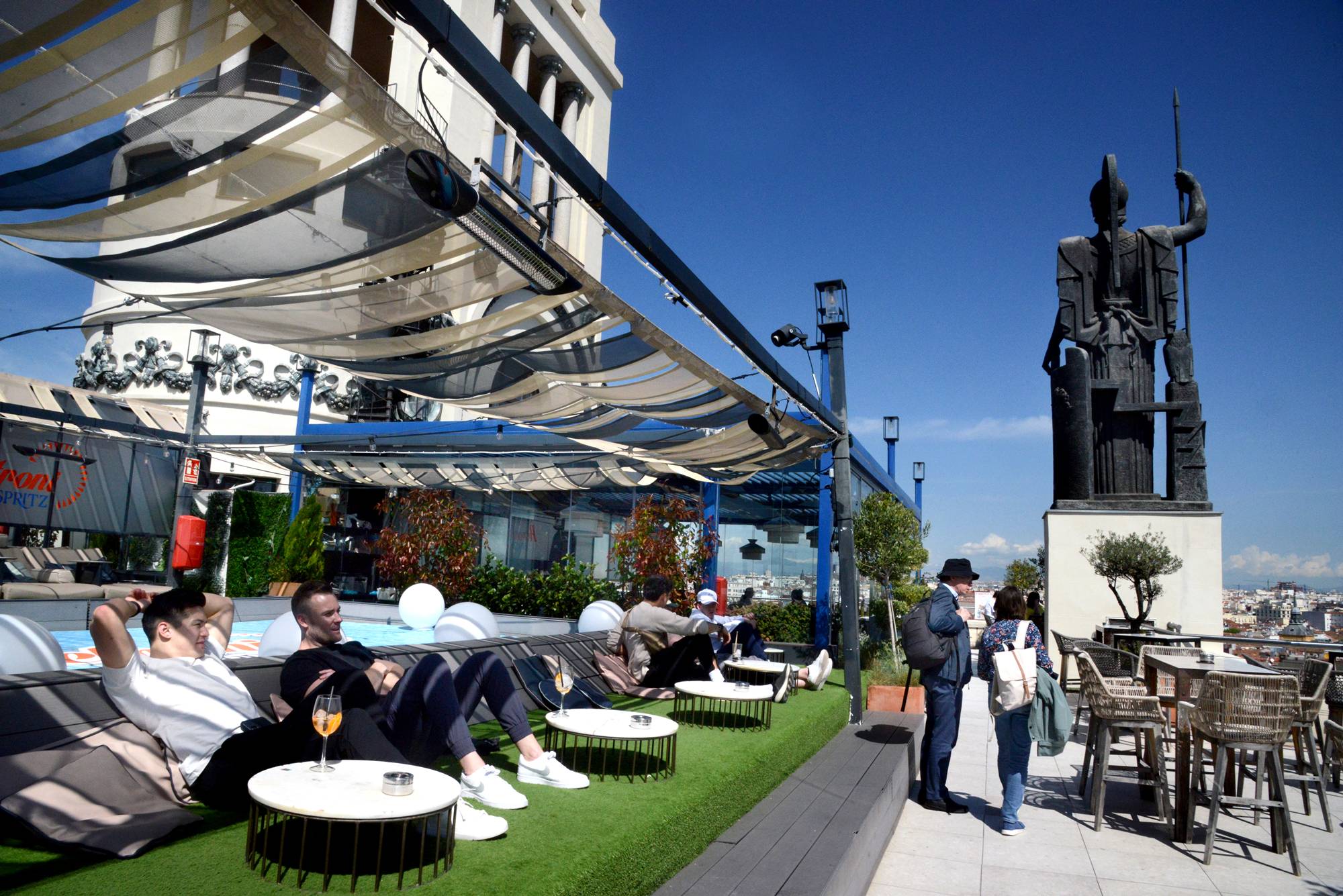 Ruta arquitecto Antonio Palacios bellas artes terraza