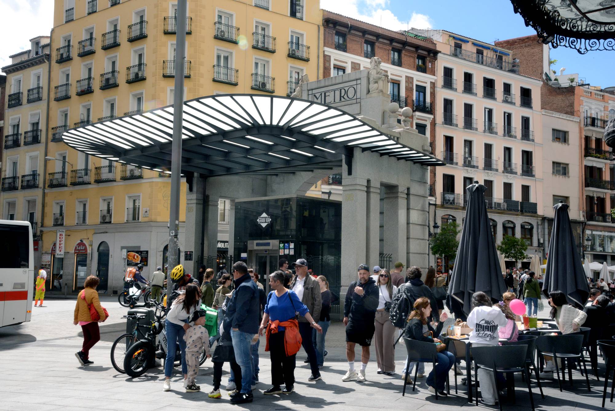 Ruta arquitecto Antonio Palacios templete metro