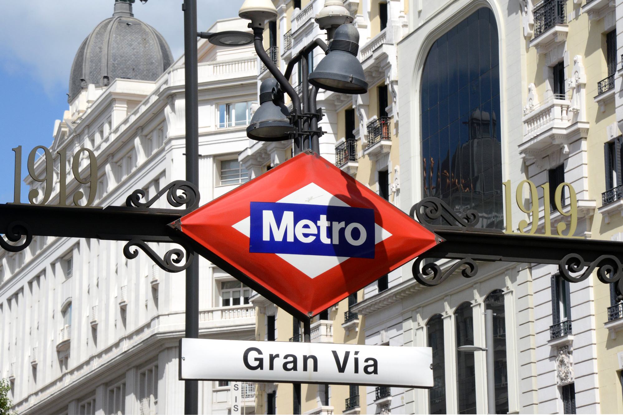 Ruta arquitecto Antonio Palacios logo metro