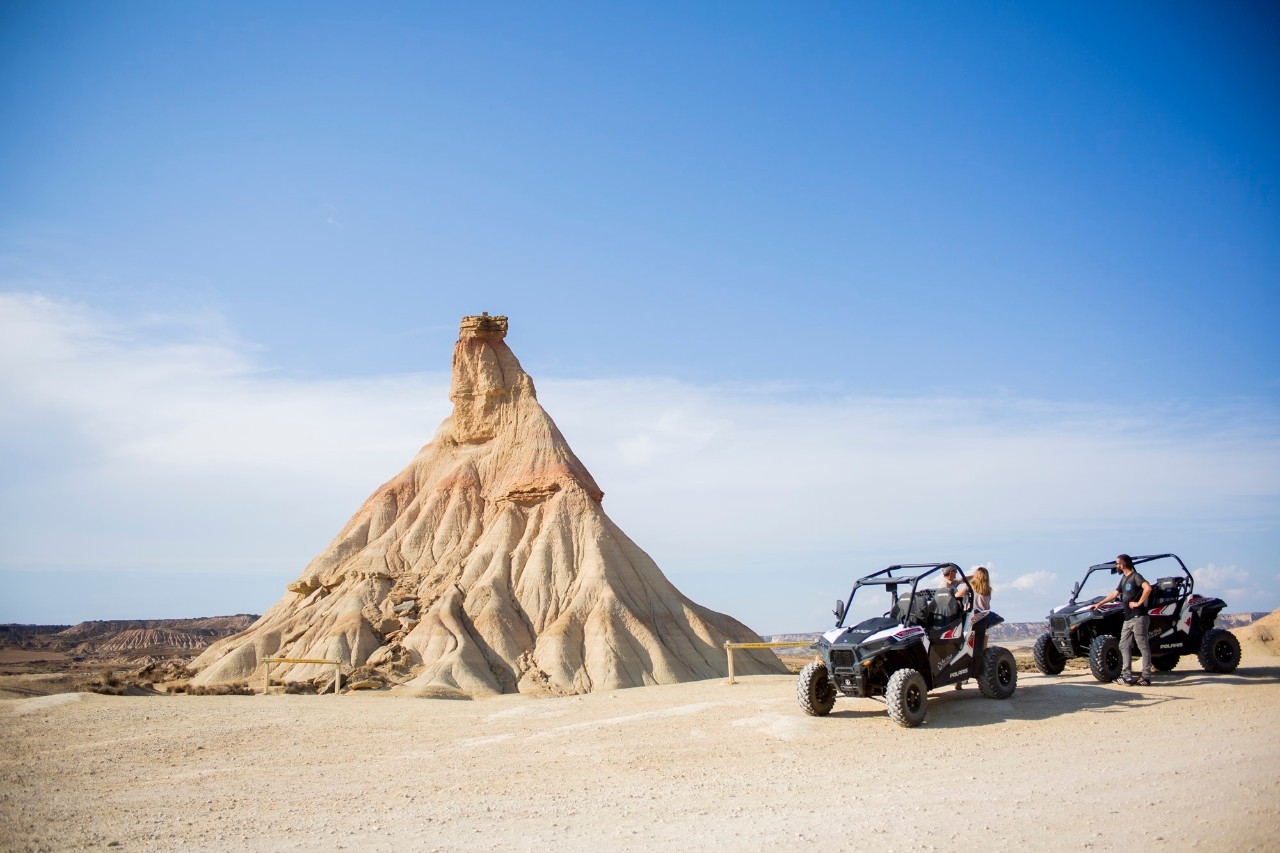 El desierto navarro a cuatro ruedas