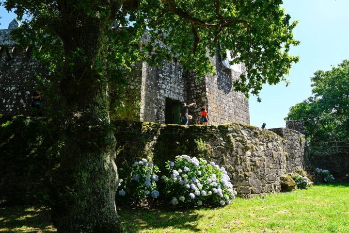 Ruta interior Costa da Morte exterior castillo