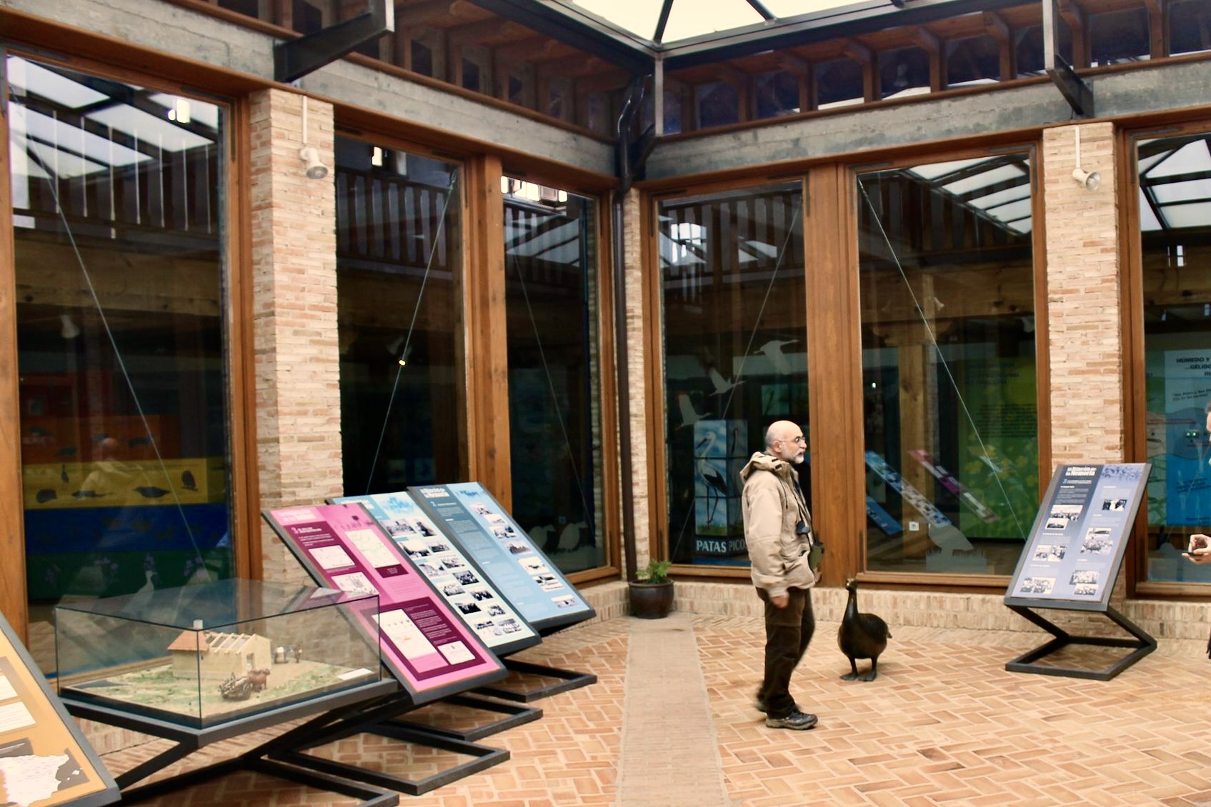 Ruta Lagunas Villafáfila centro de interpretación