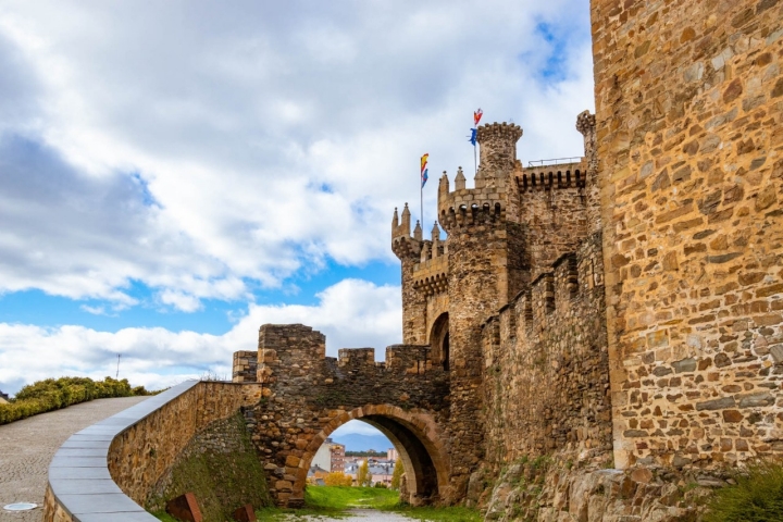El Castillo Templario de Ponferrada.
